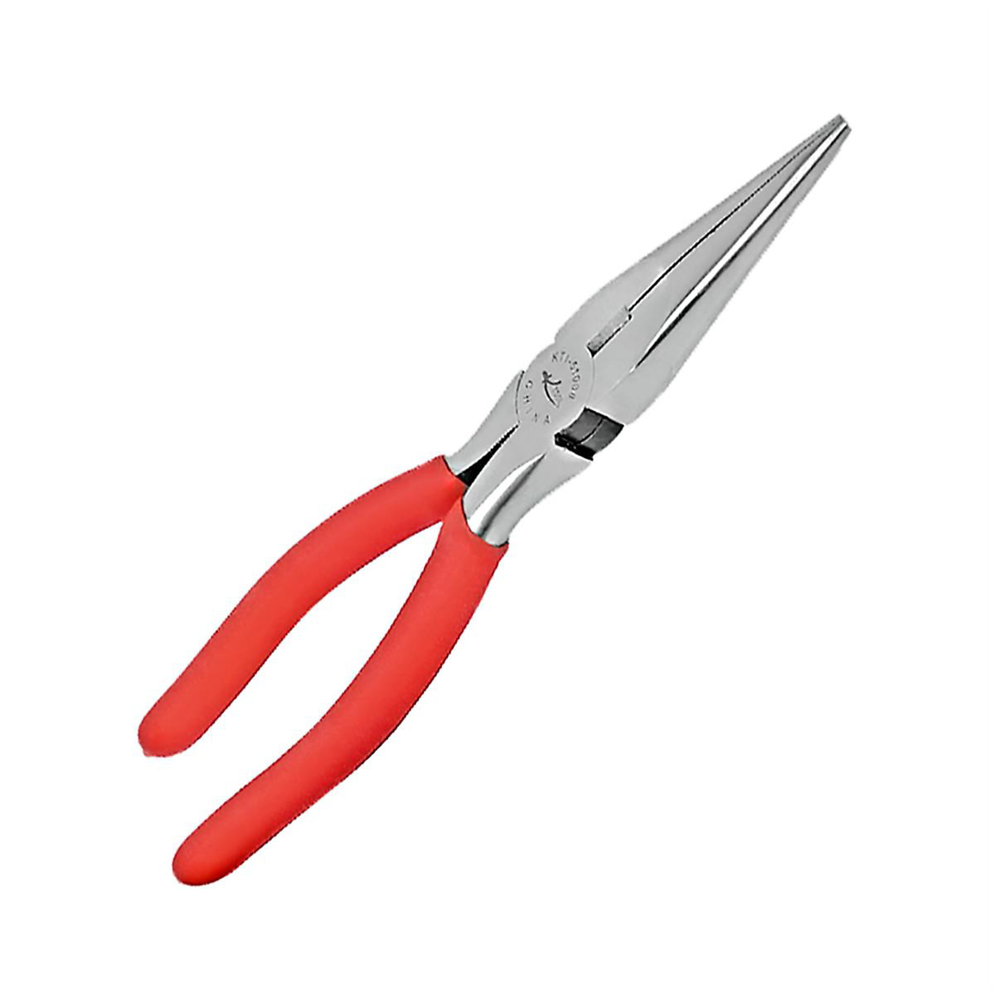 K Tool International Needle Nose Pliers — 8in., Chrome Vanadium, Non-Slip Vinyl Grip, Model# KTI51008